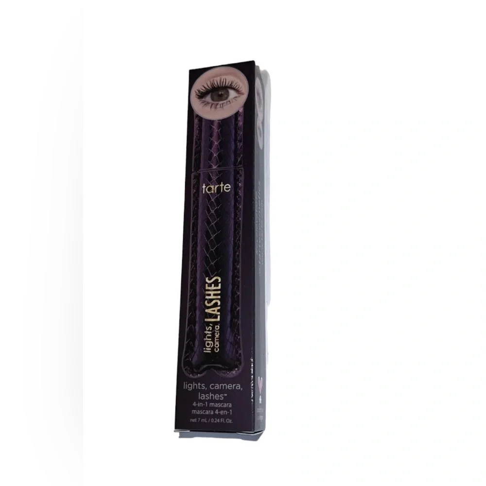 Tarte Lights Camera Lashes Black Mascara Limited Edition NEW